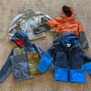Bundle of 4 Columbia Kids' Jackets